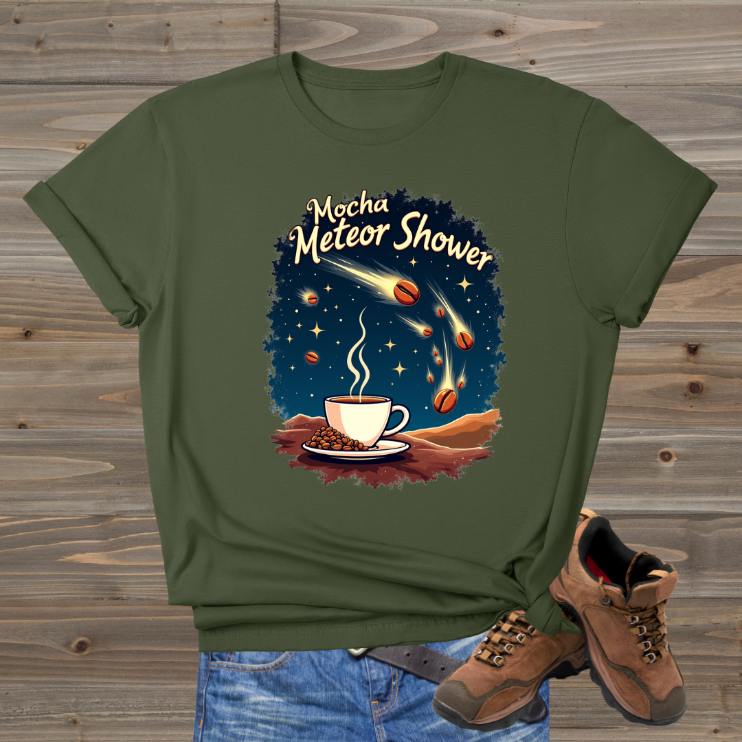 Mocha Meteor Shower T-Shirt