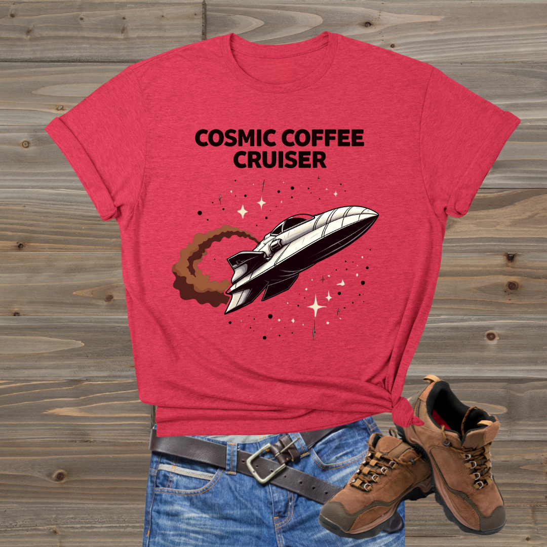 Cosmic Coffee Cruiser T-Shirt