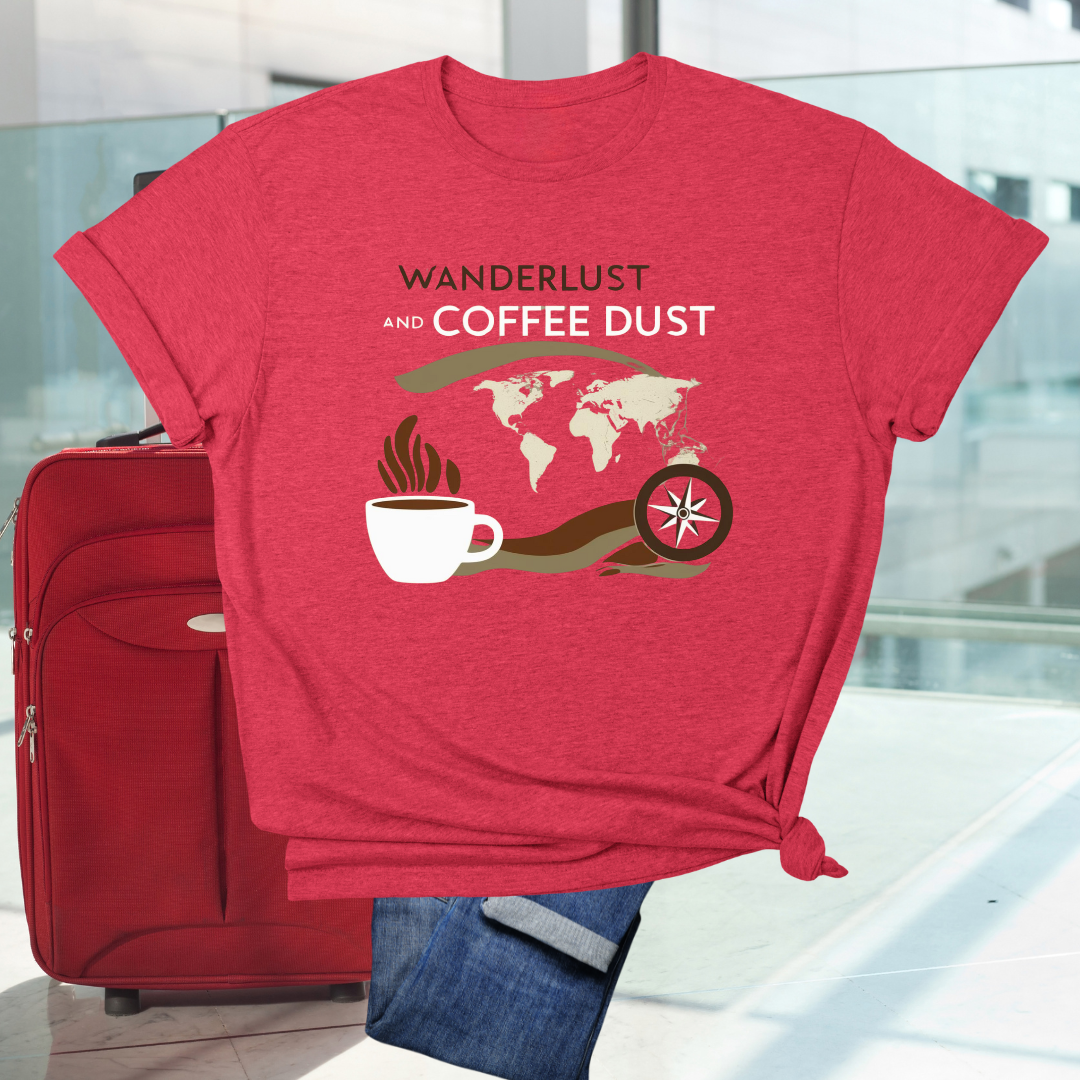 Wanderlust Coffee Dust T-Shirt