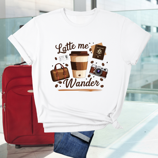 Latte Me Wander T-Shirt