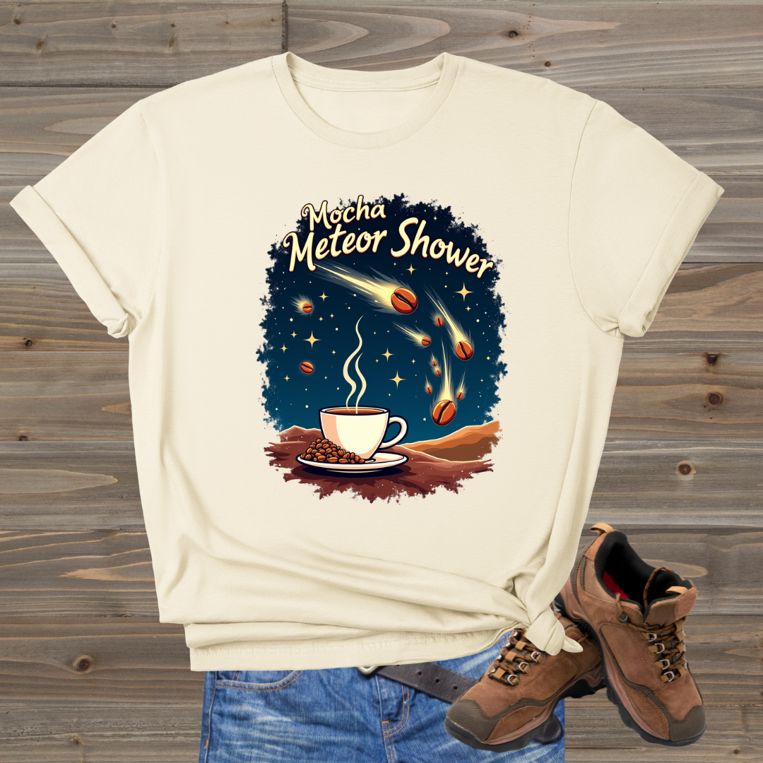 Mocha Meteor Shower T-Shirt