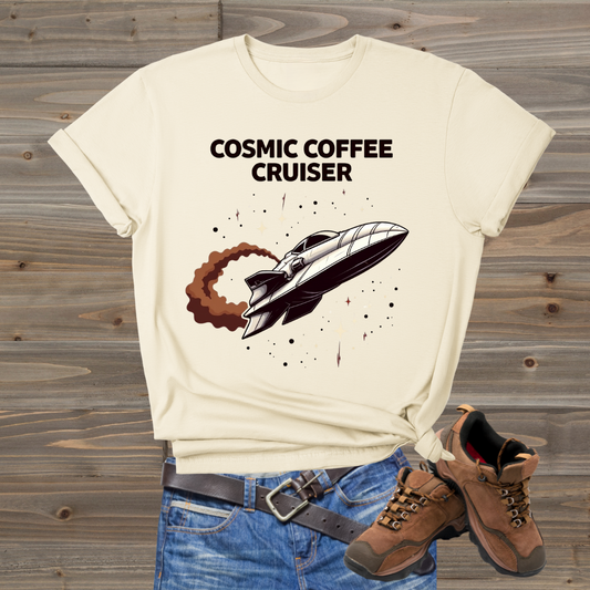 Cosmic Coffee Cruiser T-Shirt