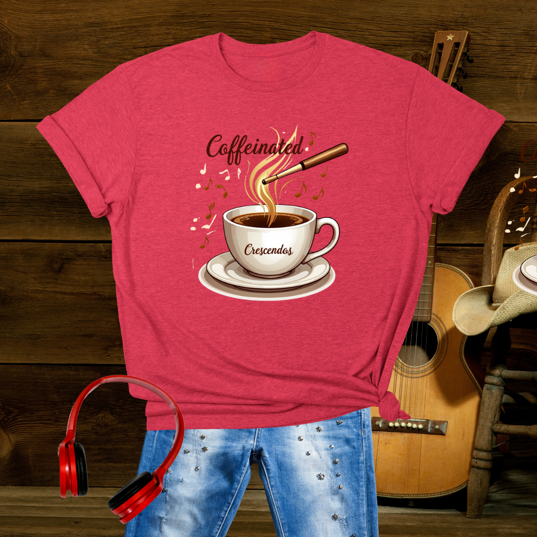 Caffeinated Crescendos T-Shirt