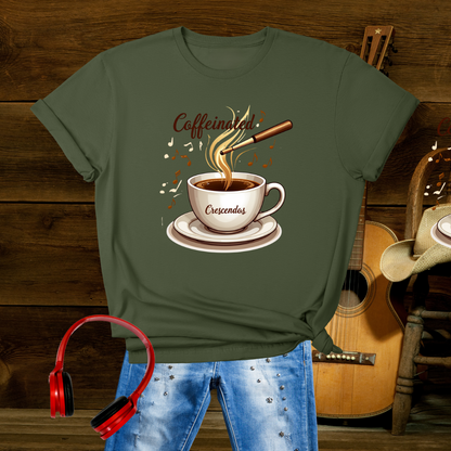 Caffeinated Crescendos T-Shirt