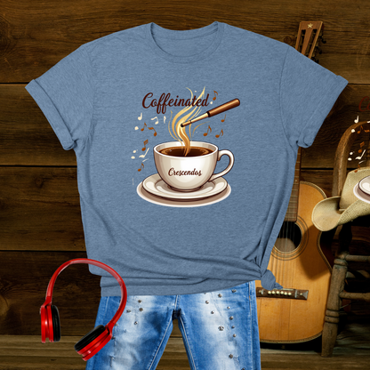 Caffeinated Crescendos T-Shirt