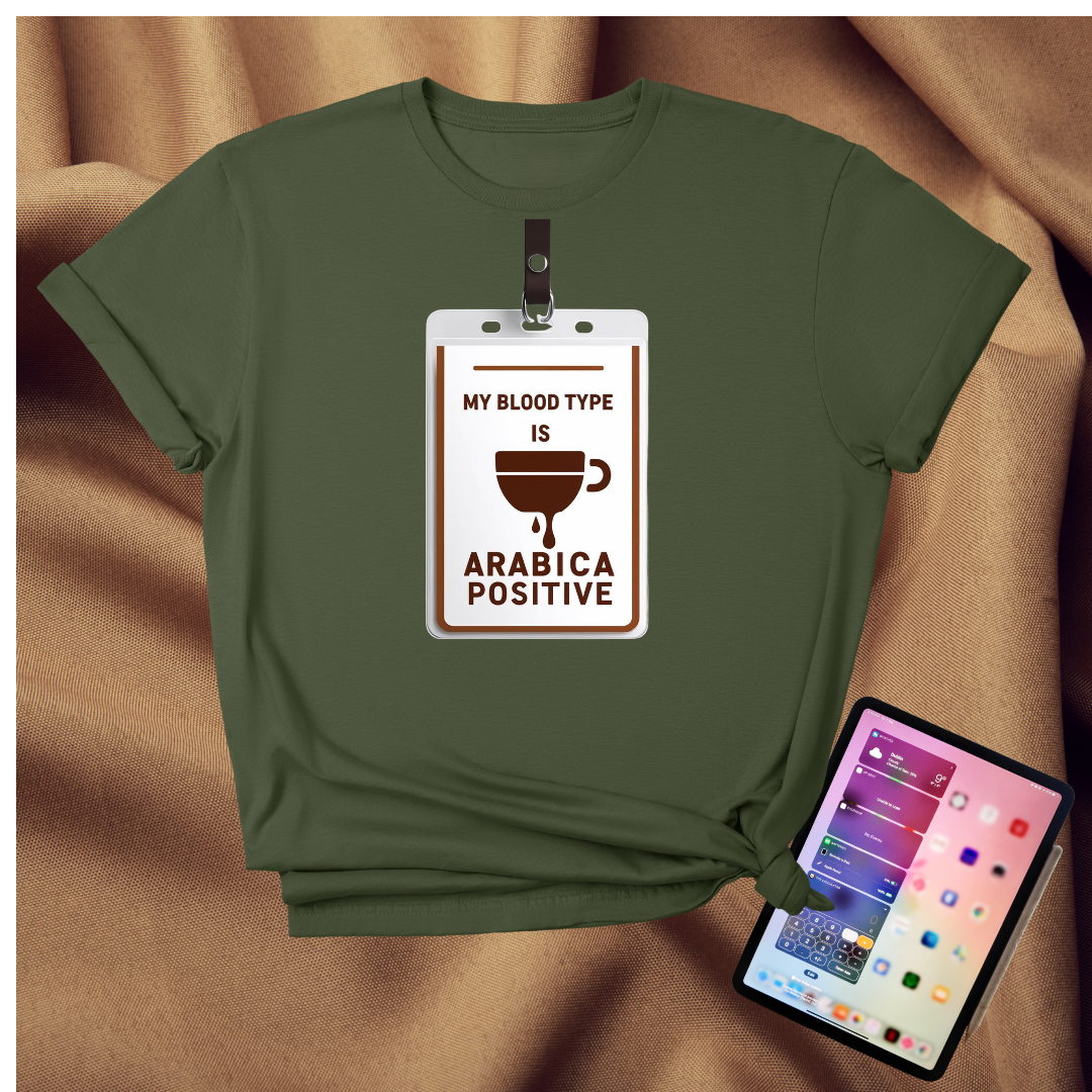 My Blood type is Arabica Positive