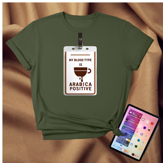 My Blood type is Arabica Positive
